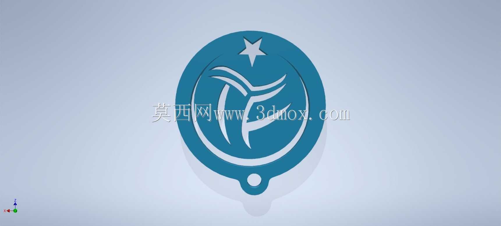 排球钥匙扣m2