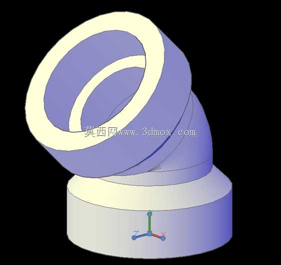 ��ͷ1 x 45 SW 3000 Lb 3D