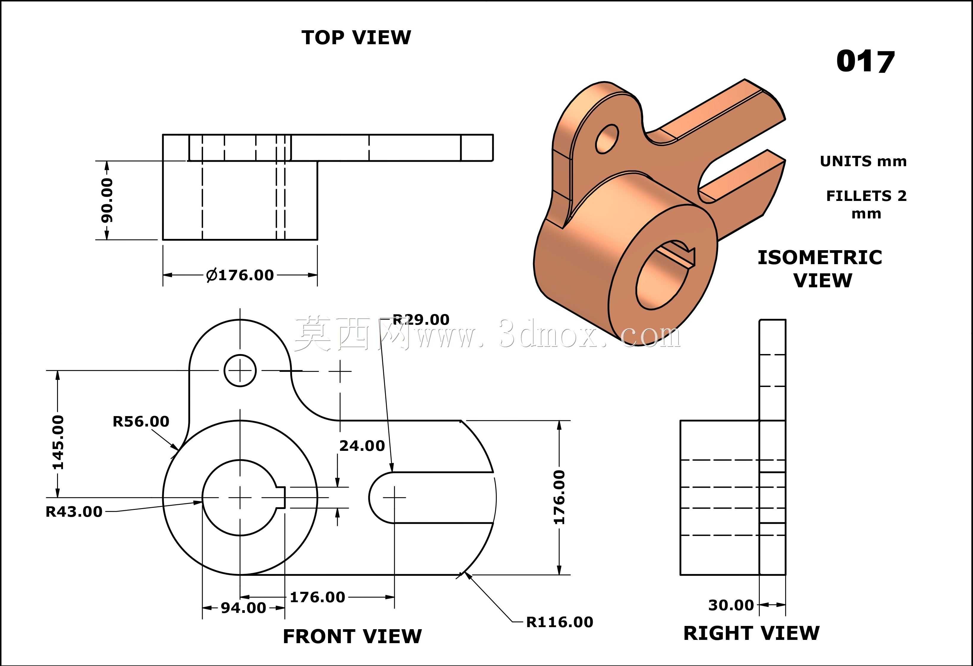 ��άCAD������ϰ017/Autodesk Inventor Pro