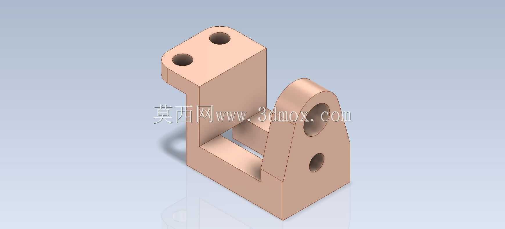 三维CAD基本练习016/Autodesk Inventor Pro