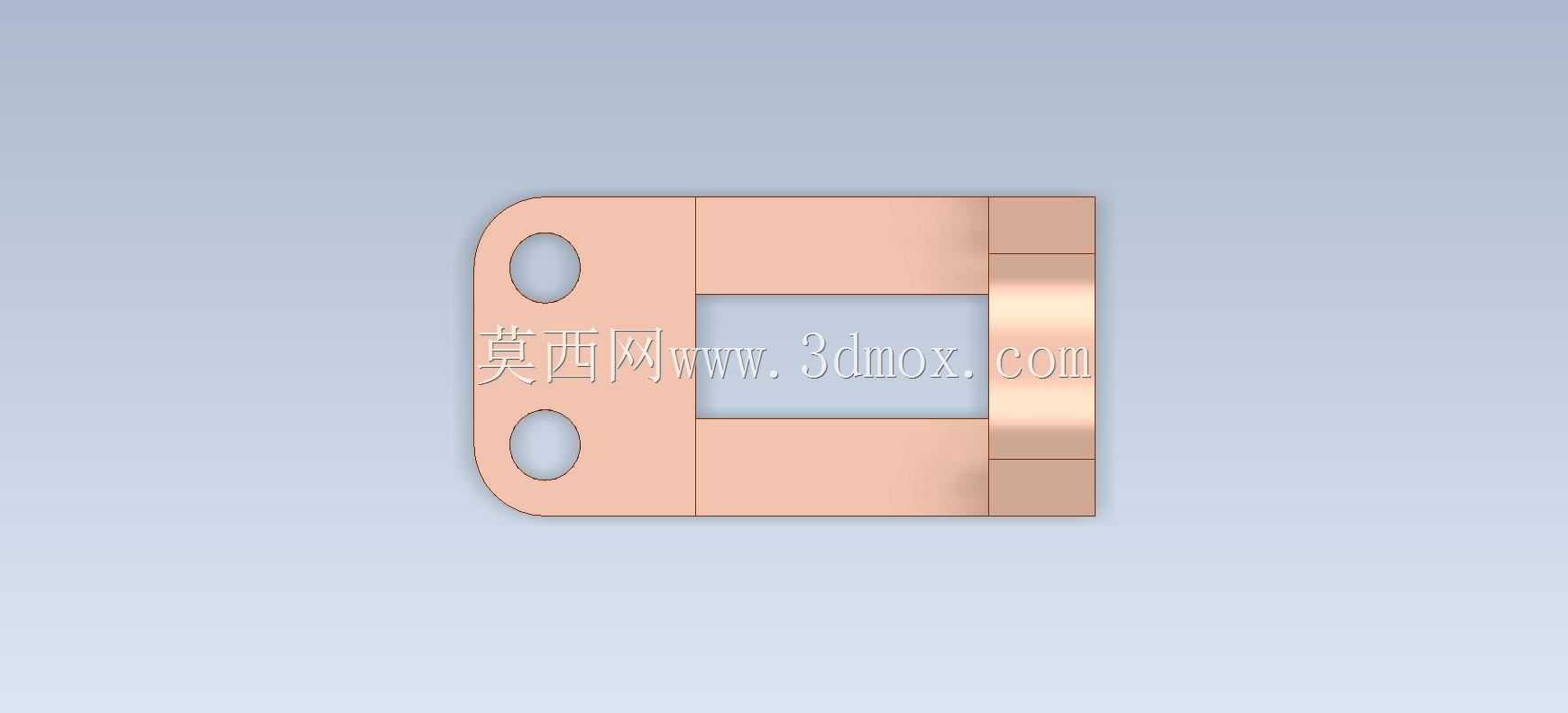 三维CAD基本练习016/Autodesk Inventor Pro