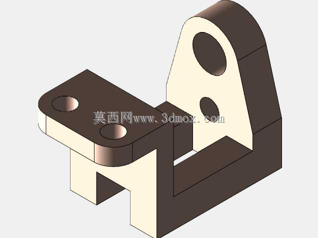 三维CAD基本练习016/Autodesk Inventor Pro