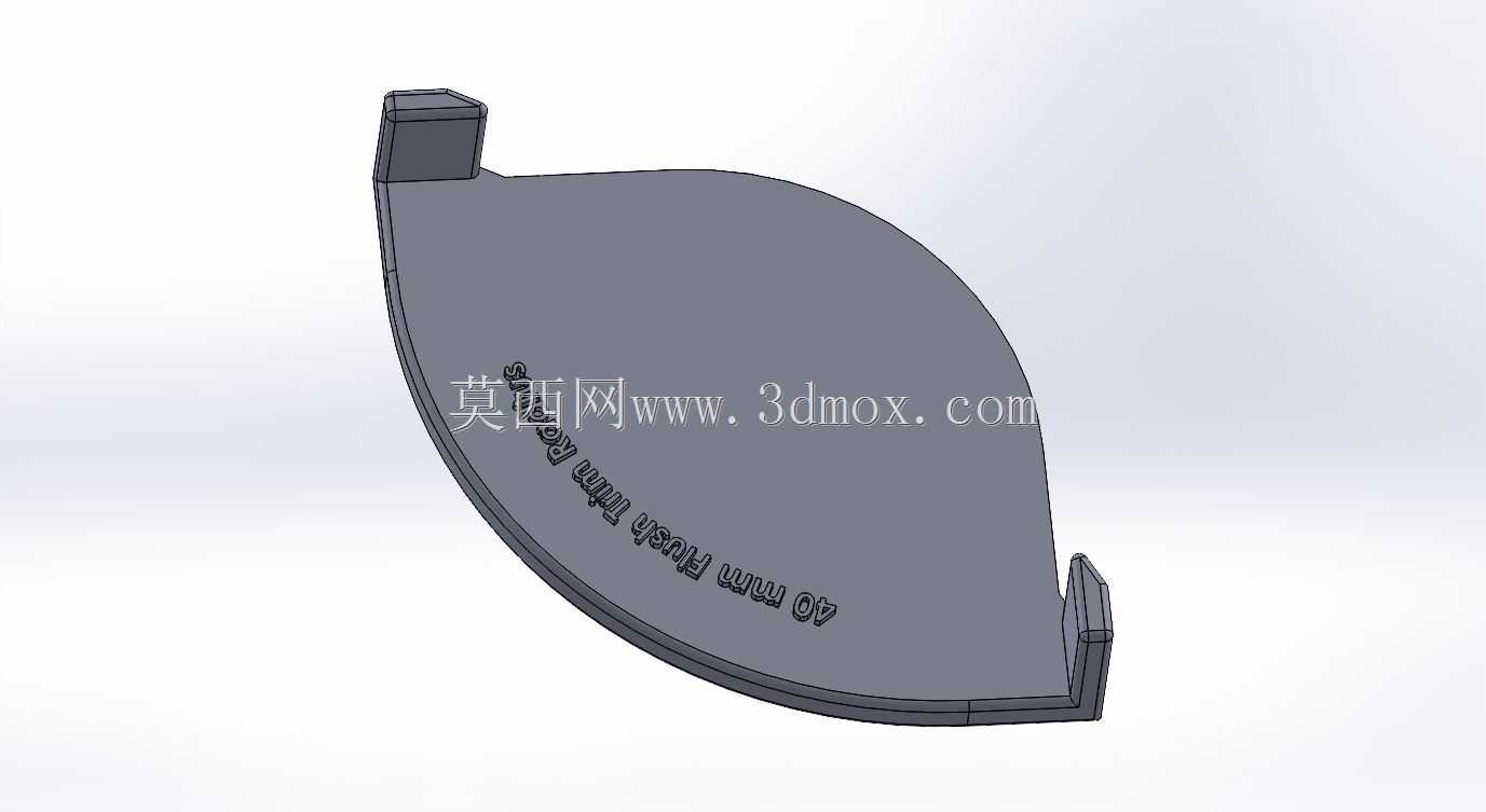 ·�����뾶��ƽ�α�40mm