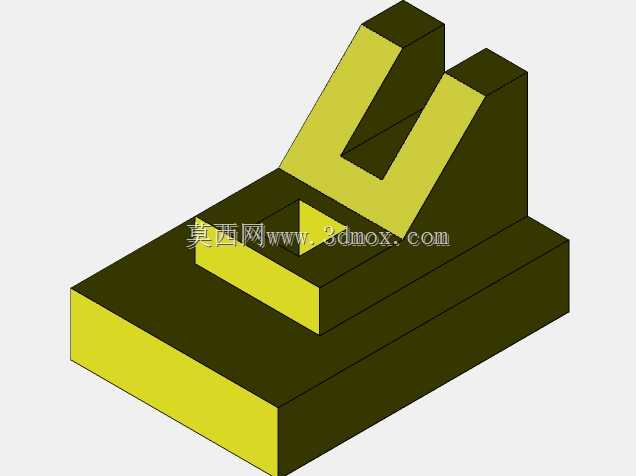 三维CAD基本练习014/Autodesk Inventor Pro