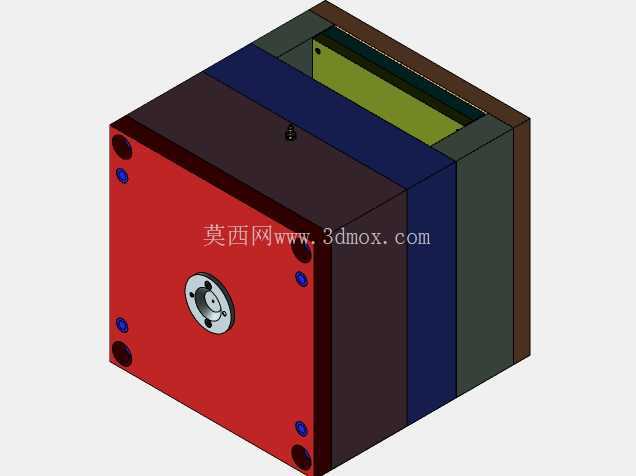 模具设计:交流发电机外壳
