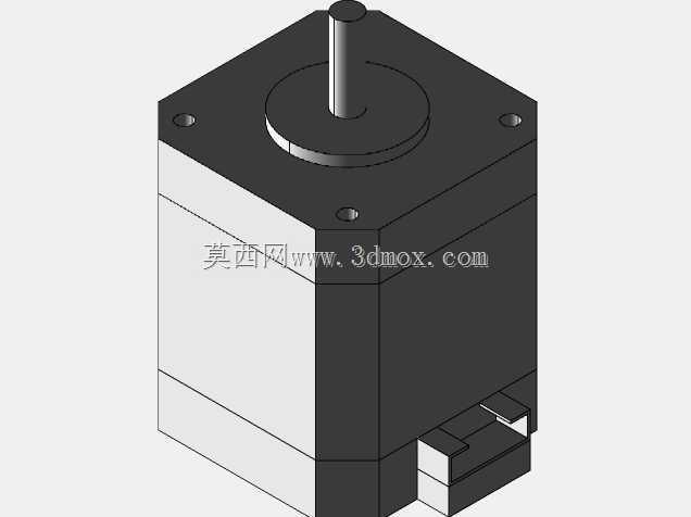 步进电机 Nema17 - 简化模型