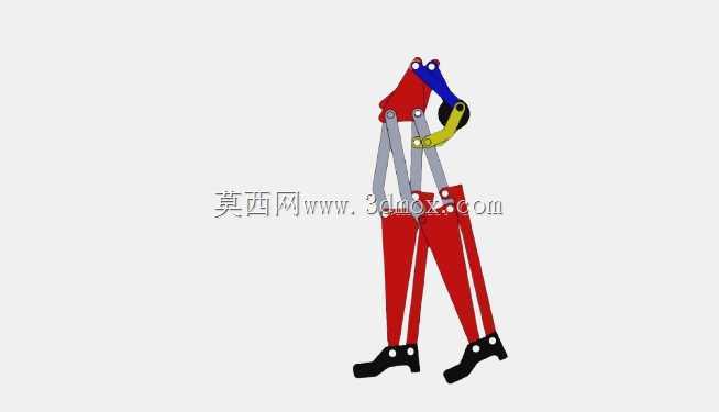 Theo Jansen 步行腿机构 | SolidWorks中的行走机构