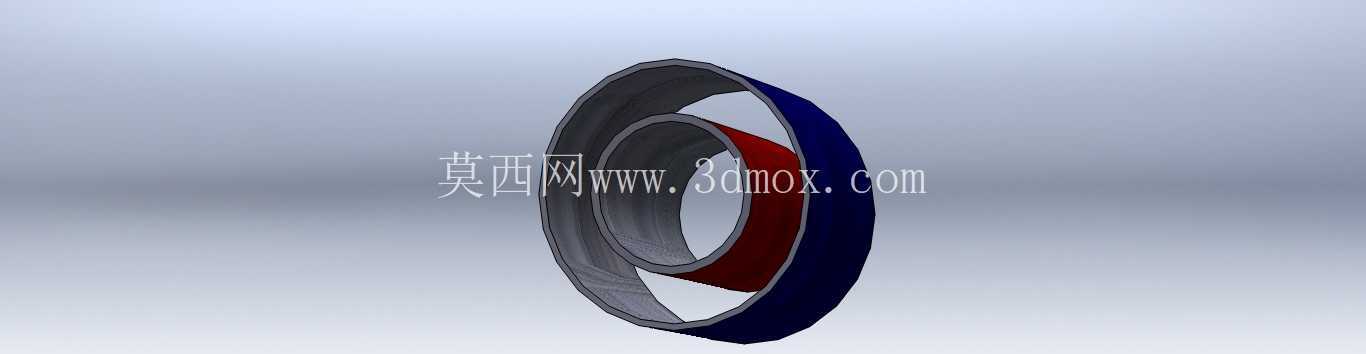 Intercambiador de calor de tubes concentricos con 3 horquillas