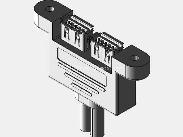 ˫ USB 3.0 A ��ͷת˫ĸͷ