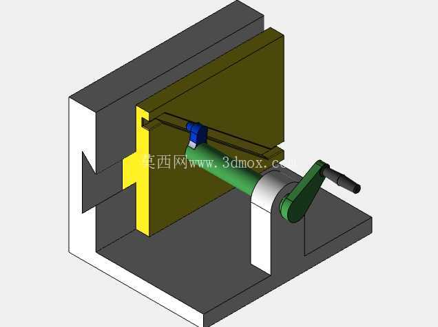 SolidWorks 中的振荡机构设计