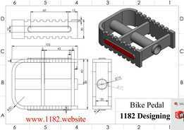 如何在solidworks中设计自行车踏板