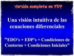Ecuaciones différenciales...直觉!