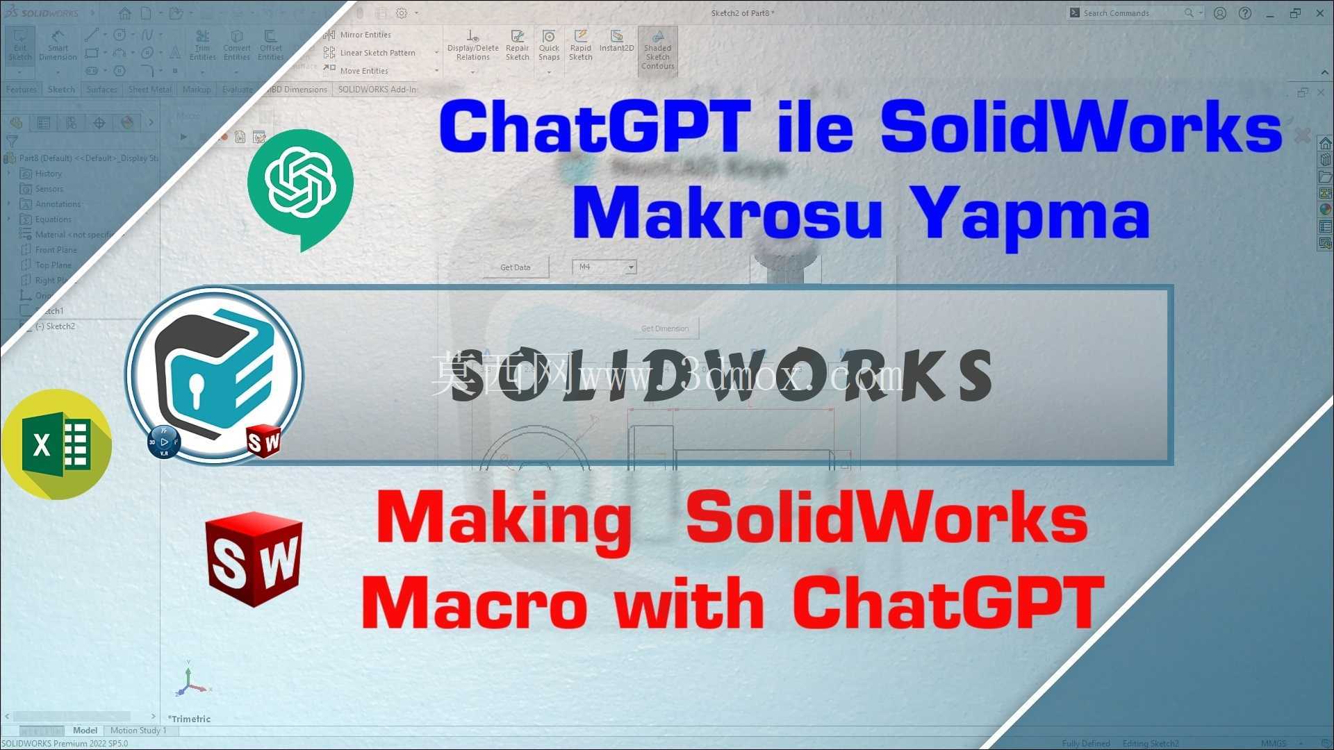 SOLIDWORKS - ʹ�� ChatGPT ���� SolidWorks Makro ??|�߼�