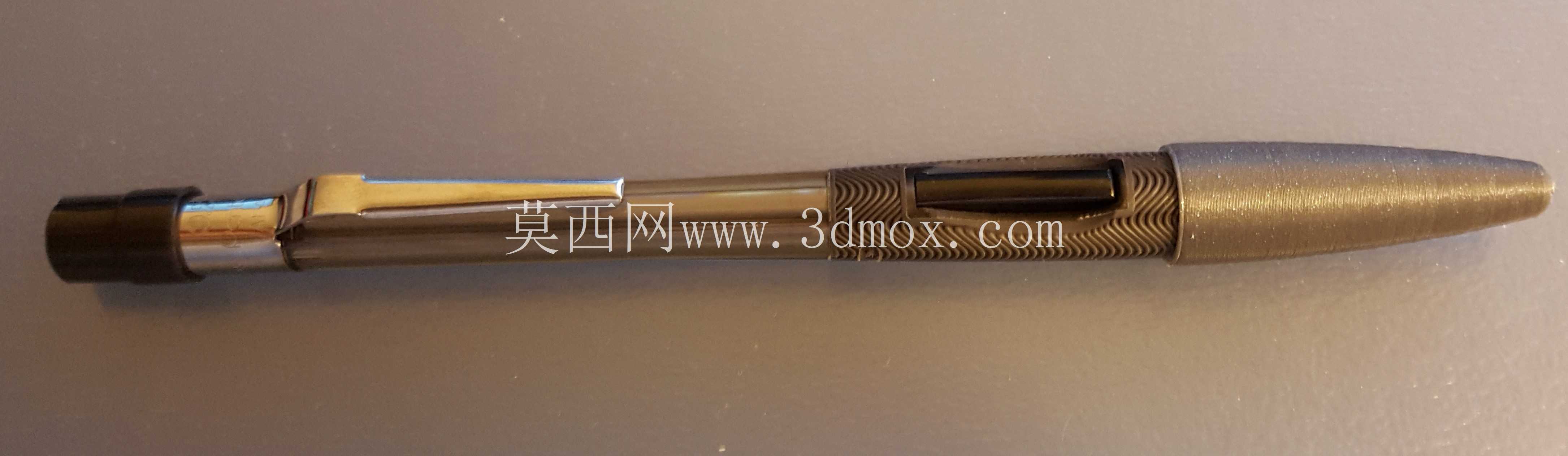 笔尖保护器,带握把的 Pentel Quicker Clicker 自动铅笔