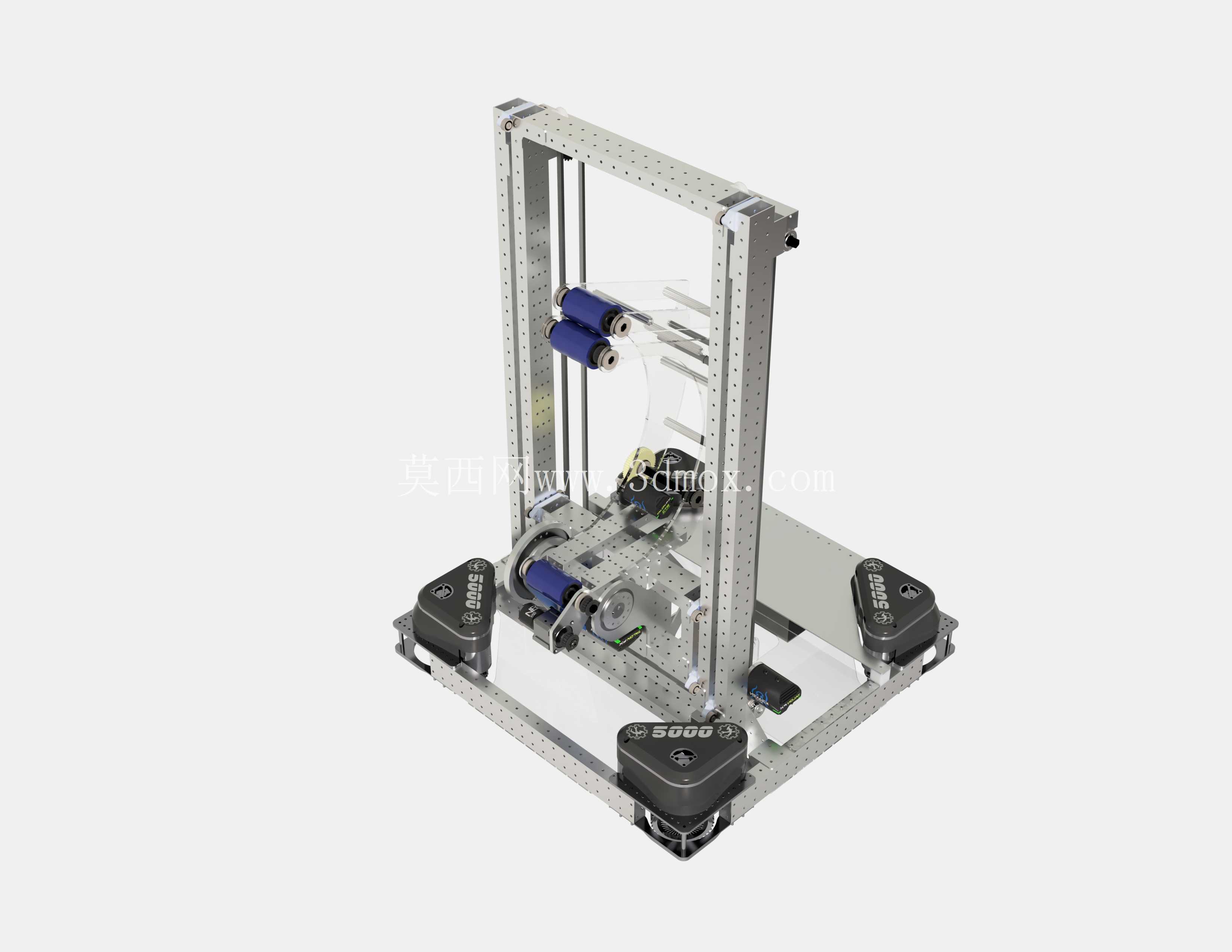 Epimethius - FRC Reefscape 机器人 CAD 3 天结果