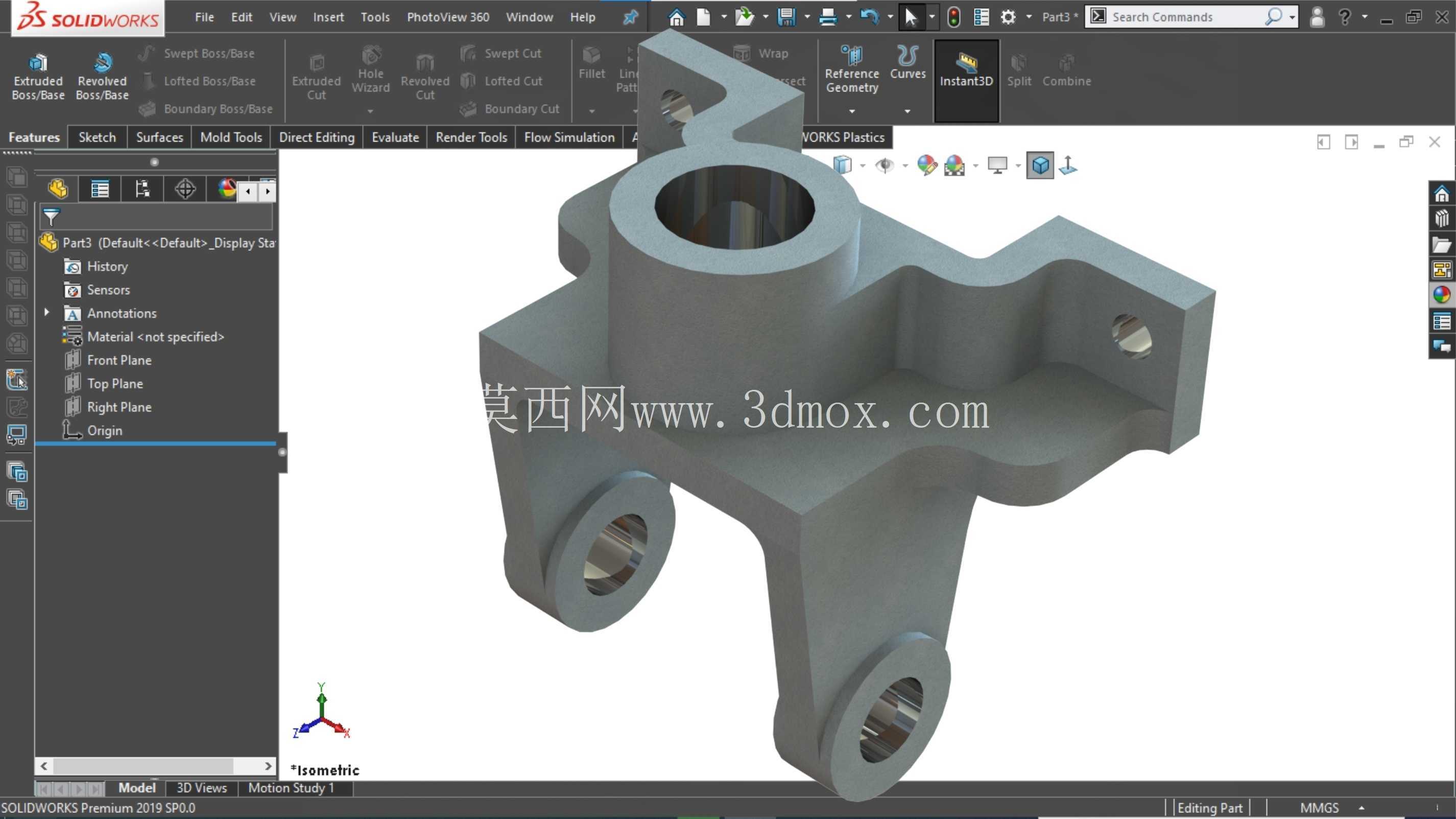 SolidWorks �߼���ϰ 3