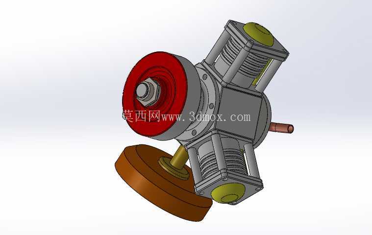 3_Cylinder_Radial_Steam_Engine