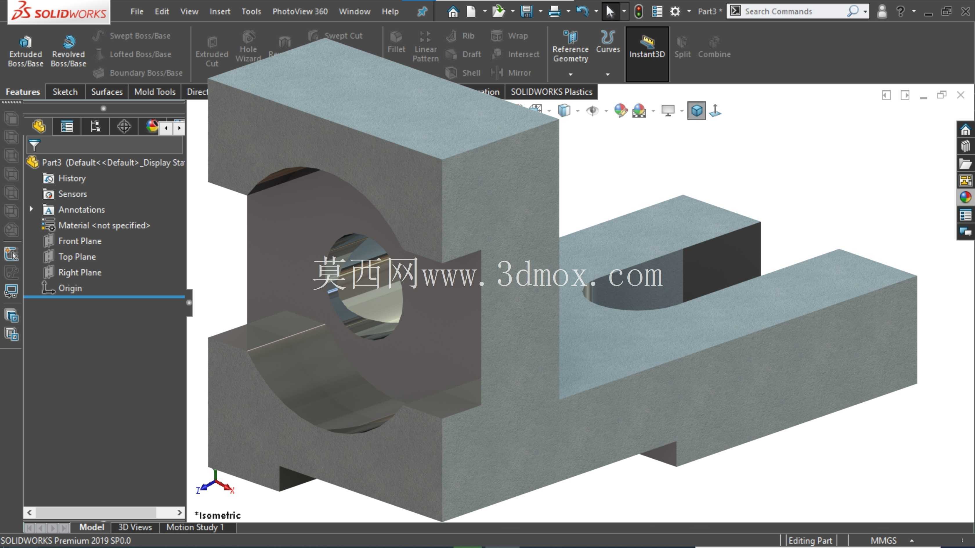 SolidWorks ��ѧ����ϰ 22