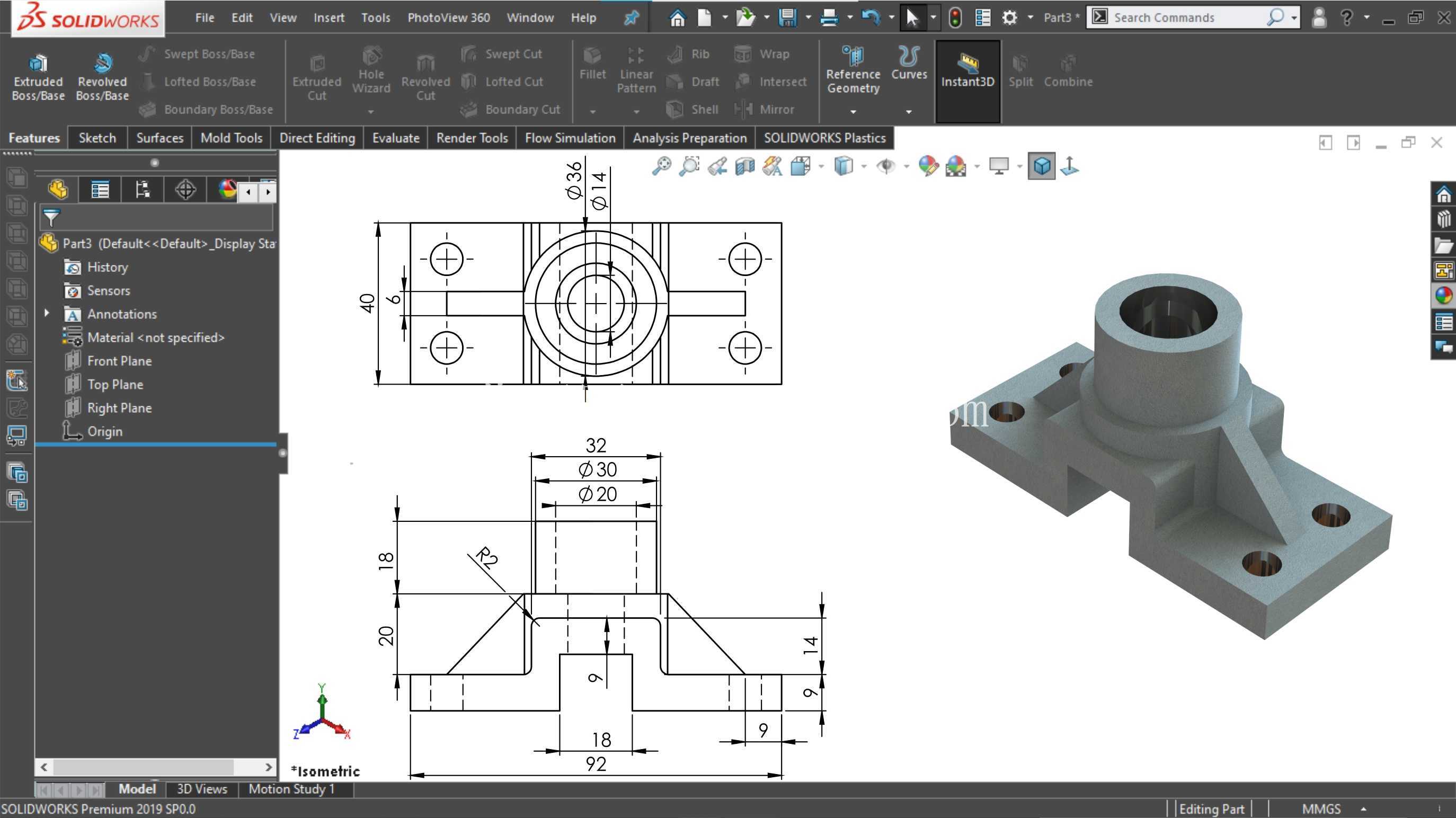 SolidWorks ��ѧ����ϰ 32