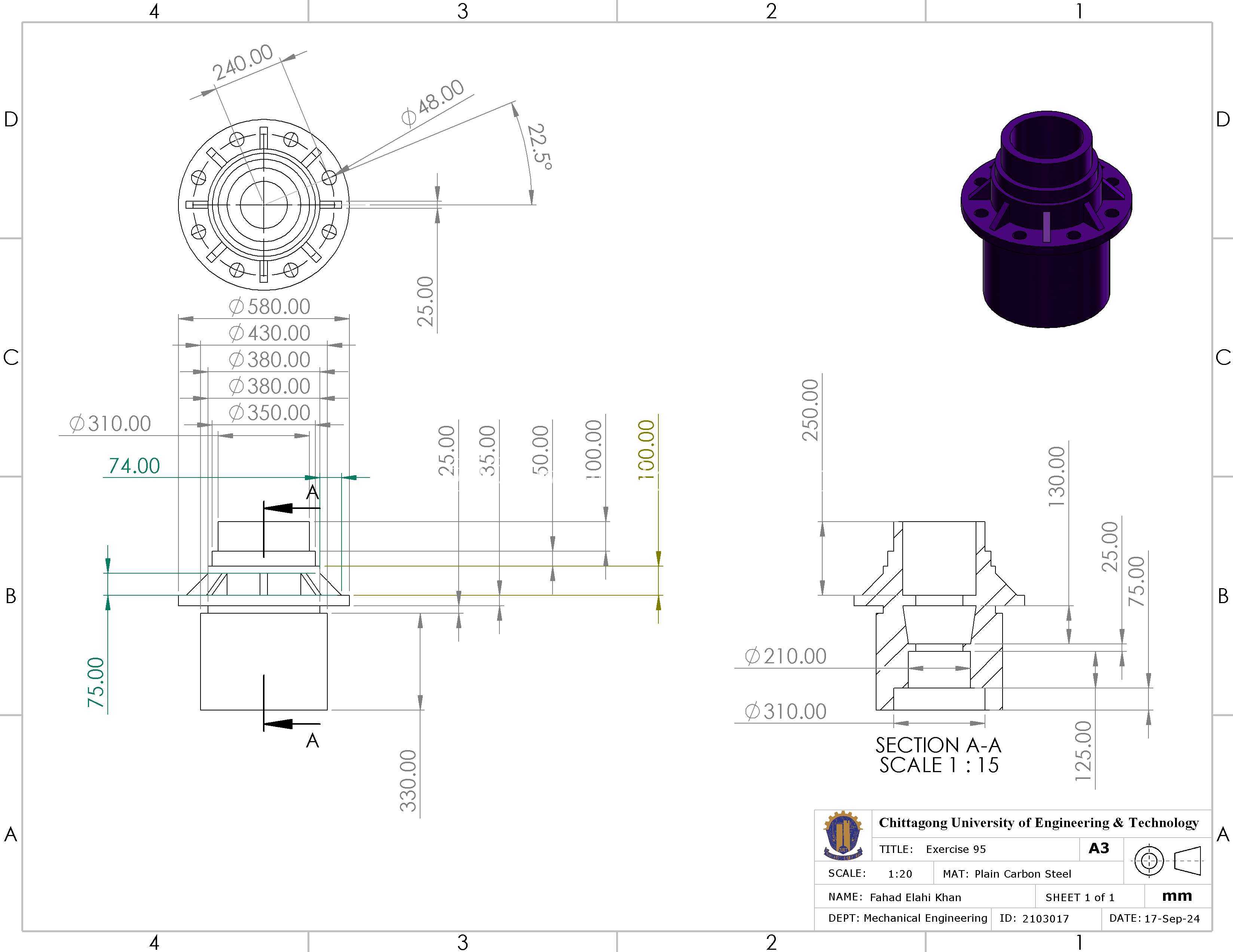 ��̼ͨ�� SolidWorks ��� |��ת���������죬����\u0026Բ��ͼ�����