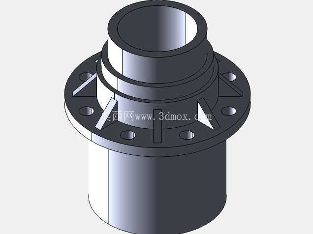 普通碳钢 SolidWorks 零件 |旋转,剪切拉伸,罗纹\u0026圆周图案设计