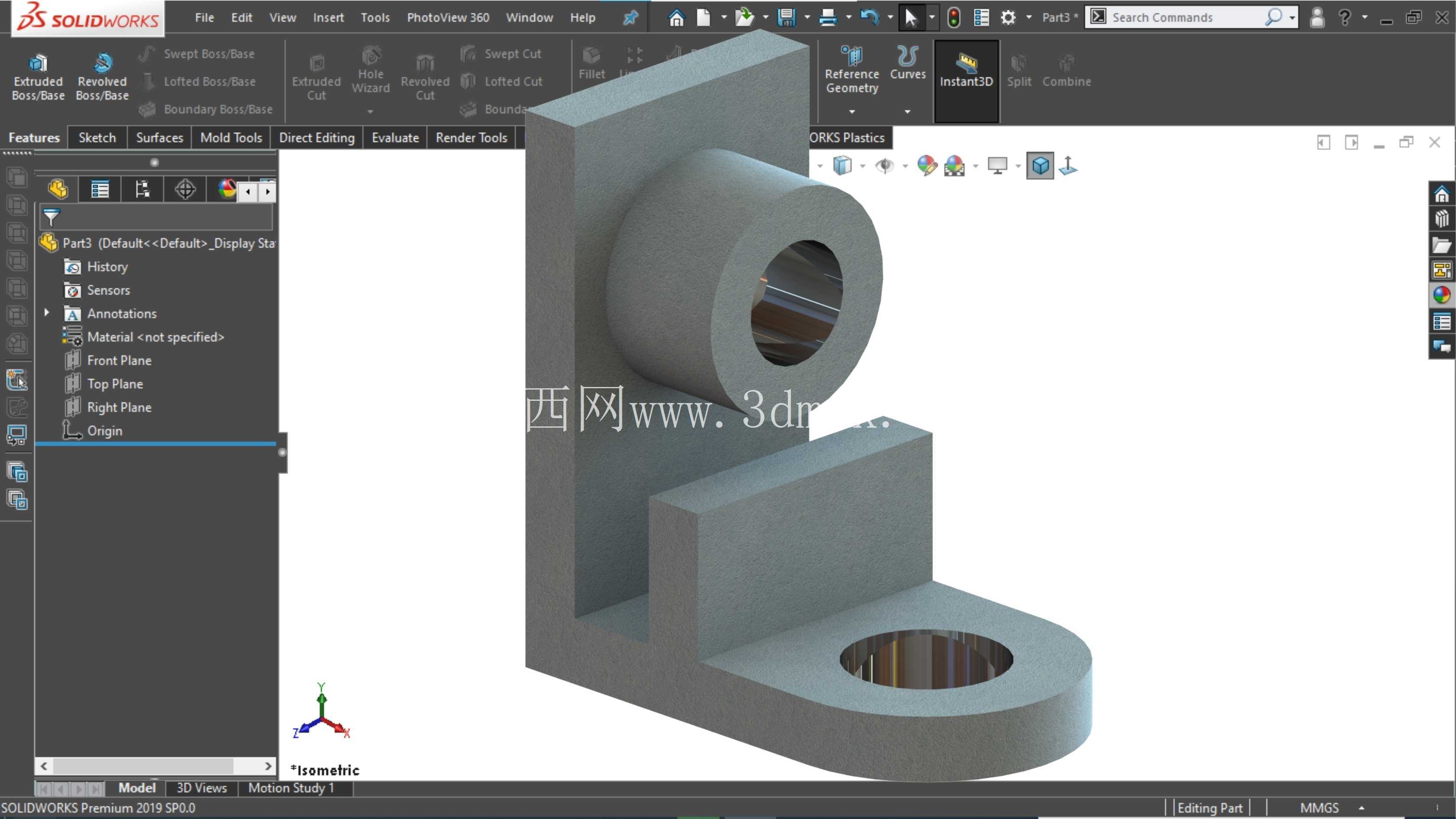 SolidWorks ��ѧ����ϰ 21