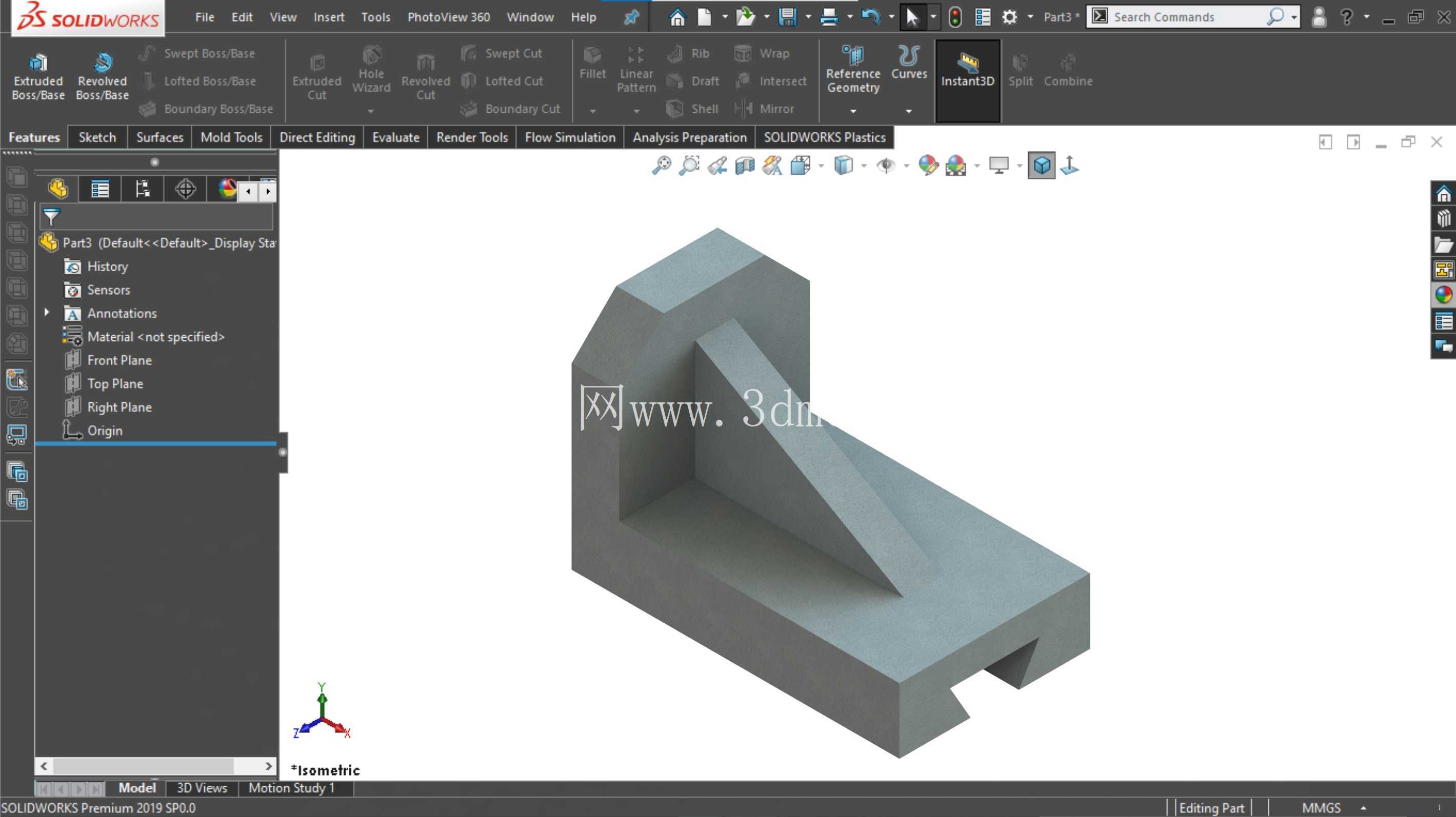 SolidWorks ��ѧ����ϰ 5