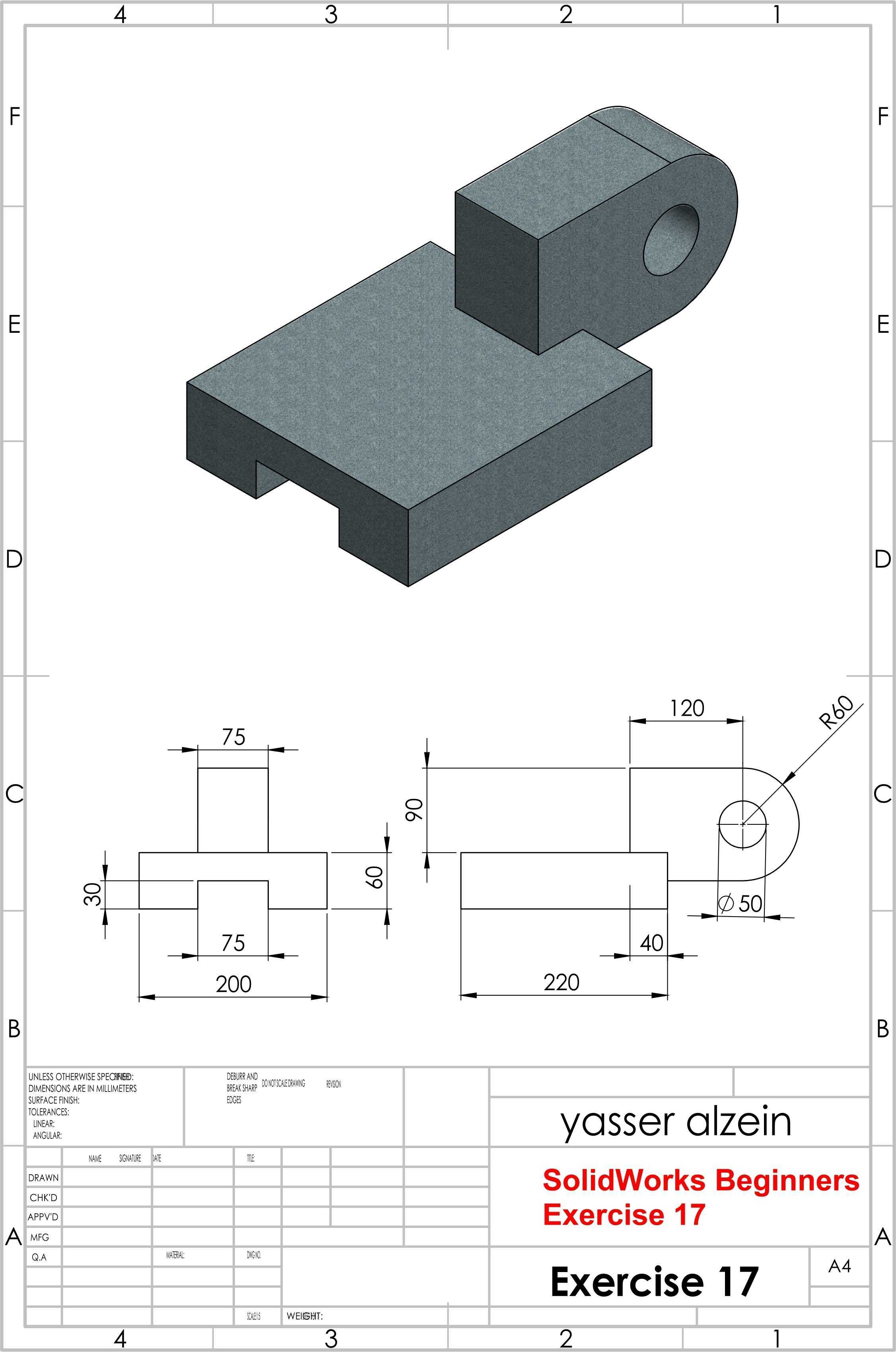 SolidWorks ��ѧ����ϰ 17