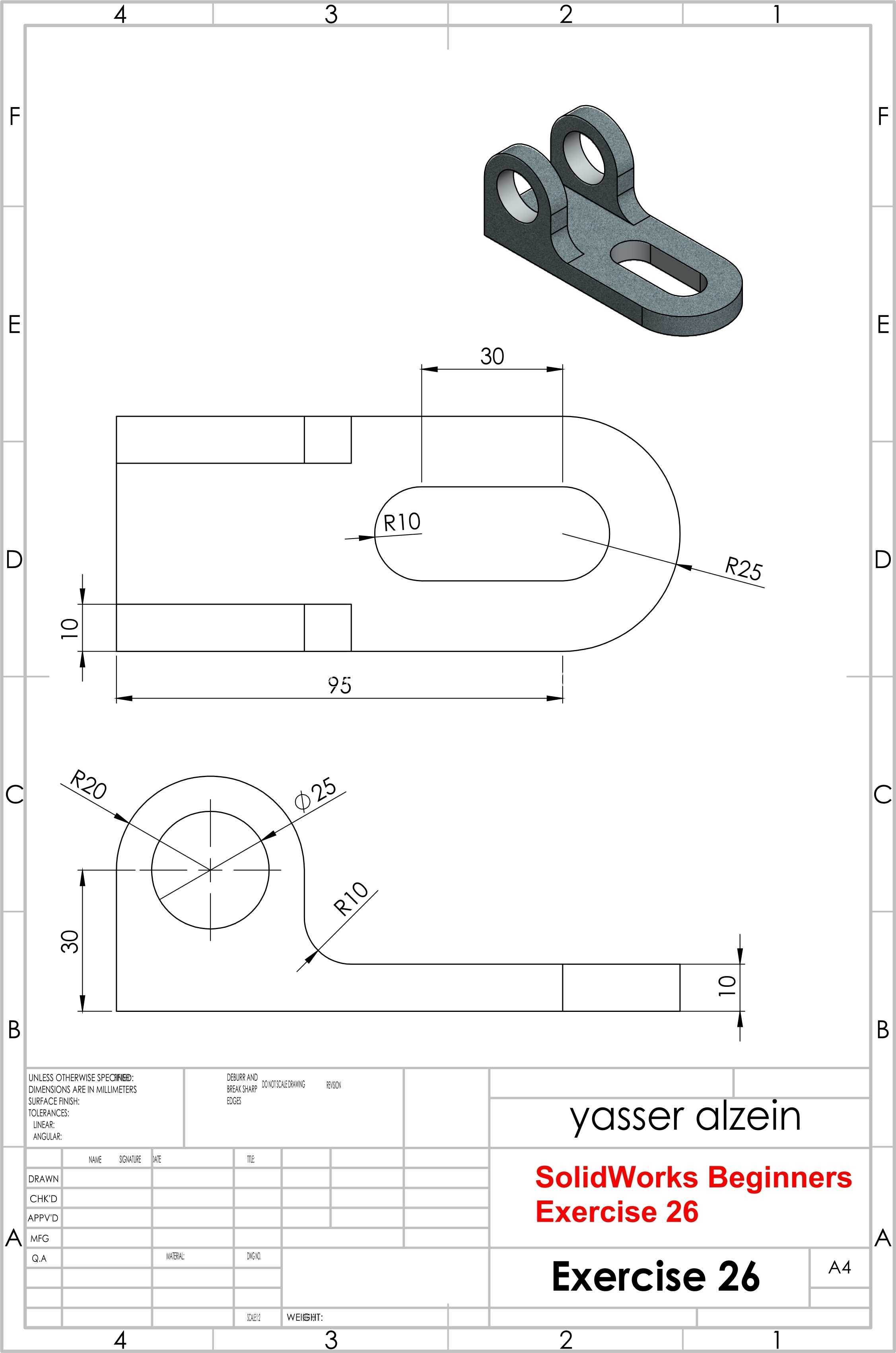 SolidWorks �̳̳�ѧ����ϰ 26