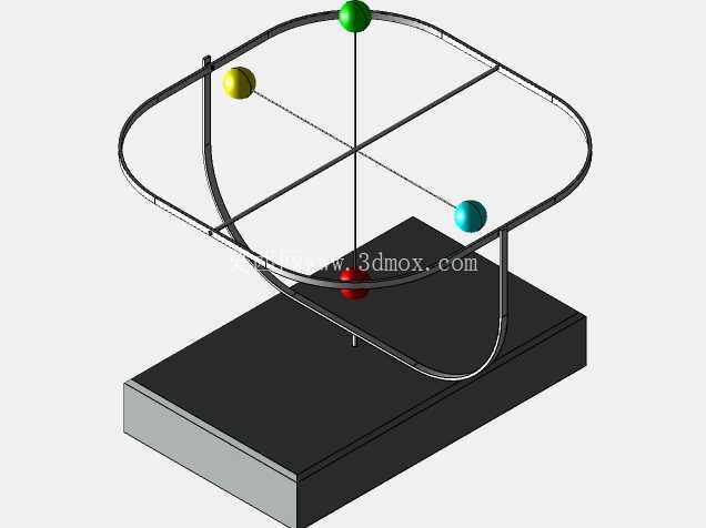 Giroscopio de masas puntuales para aprendizaje intuitivo