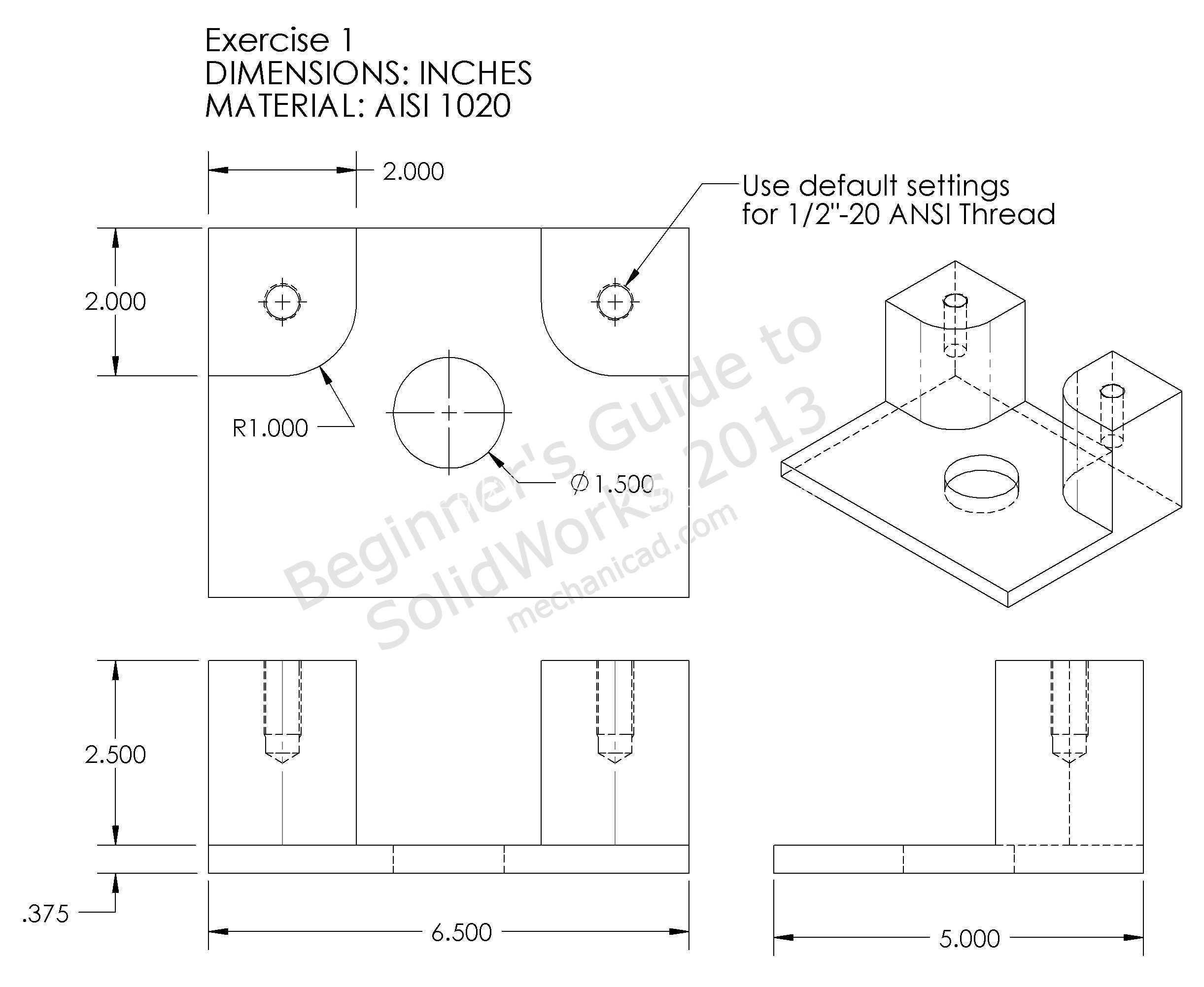 SolidWorks ��ϰ