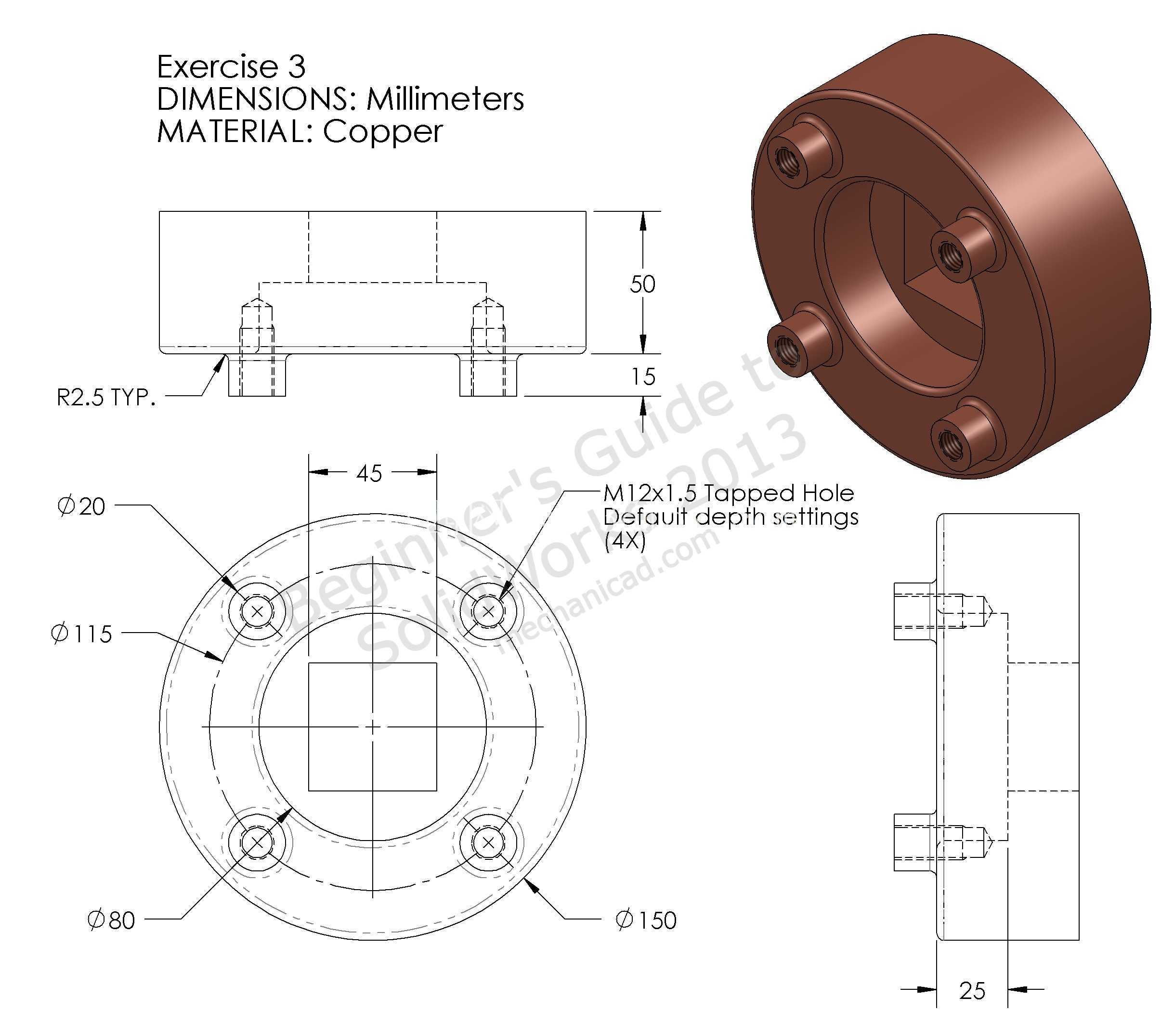 SolidWorks ��ϰ
