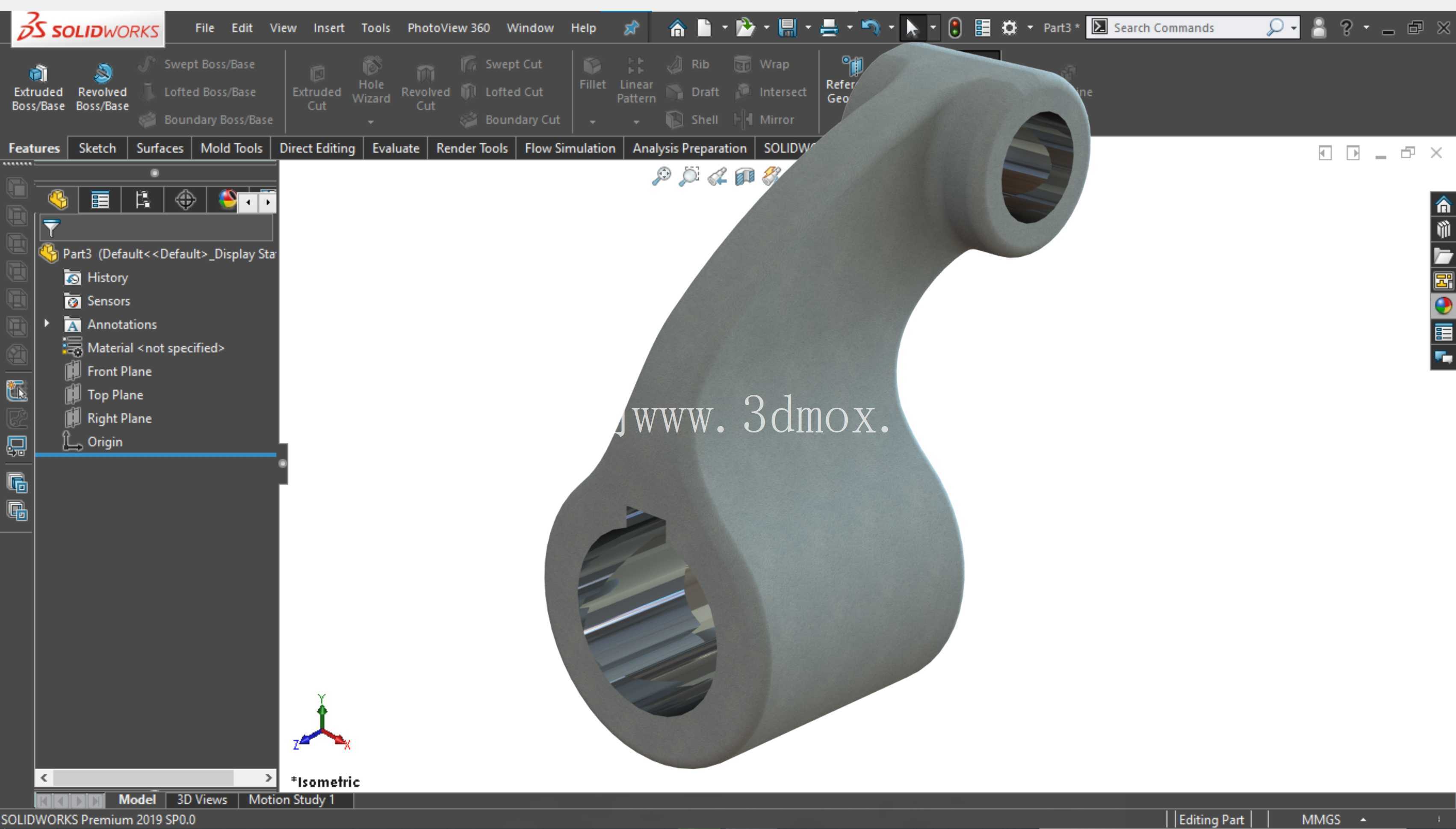 SolidWorks ��ѧ����ϰ 33