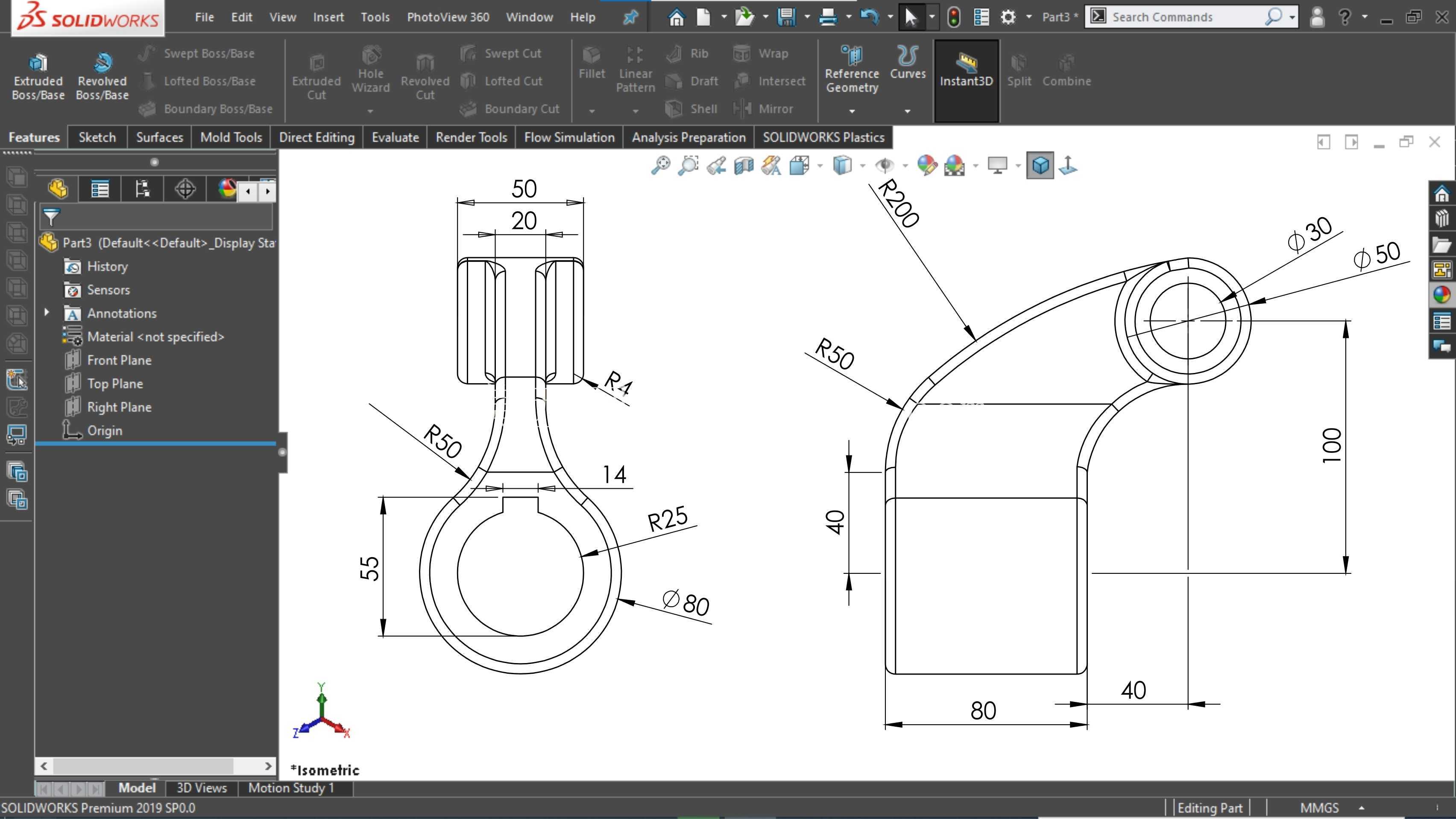 SolidWorks ��ѧ����ϰ 33