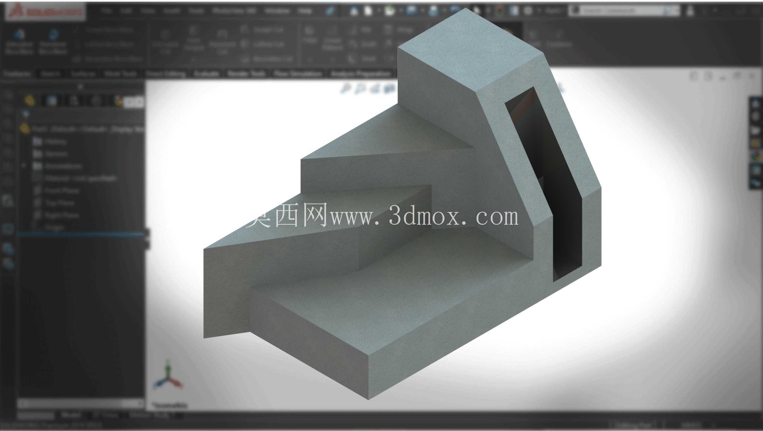 SolidWorks 教程初学者练习 38