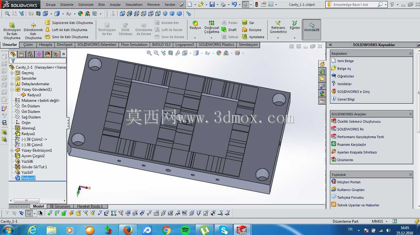 我的塑料注射模具设计le cheval