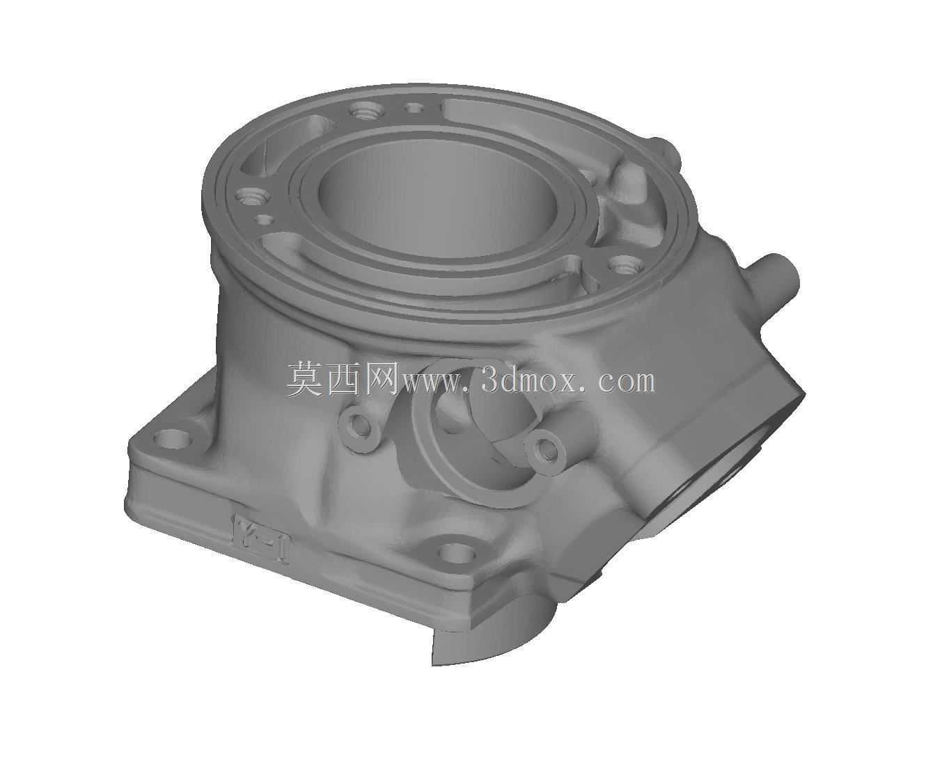 雅马哈 TZR 250 3XV 气缸 3D 扫描