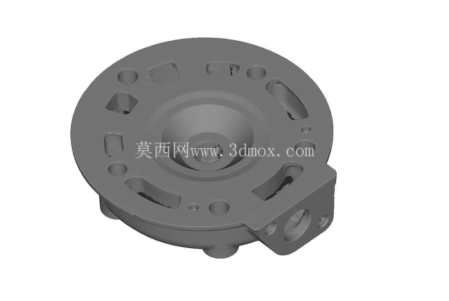 雅马哈 TZR 250 3XV 气缸盖 3D 扫描