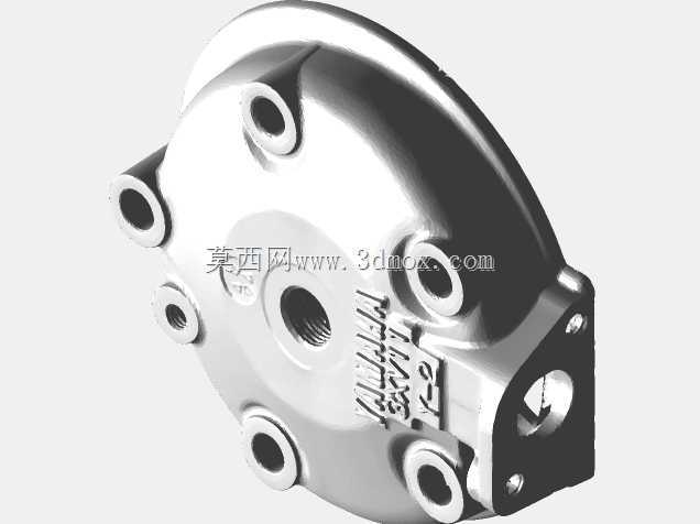 雅马哈 TZR 250 3XV 气缸盖 3D 扫描