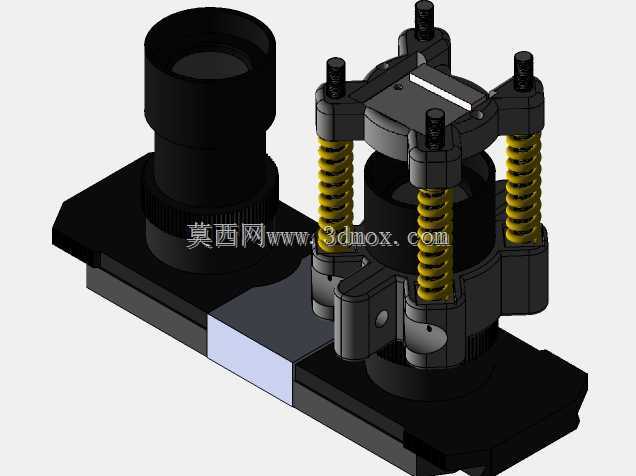 acoplamiento para camara Raspberry pi en microscopio National
