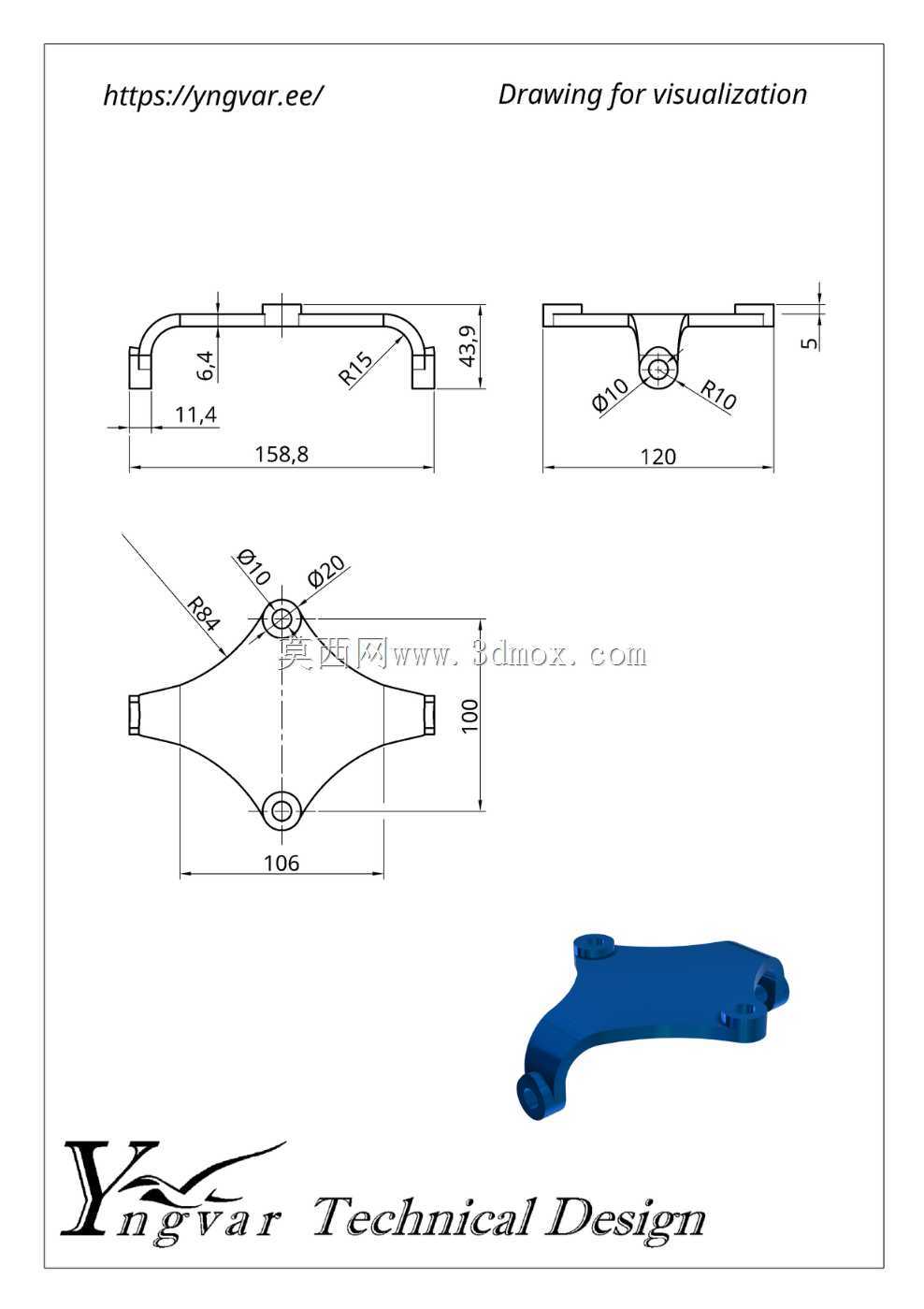 3D 零件示例