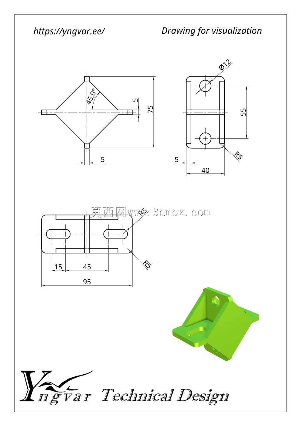 3D 零件示例