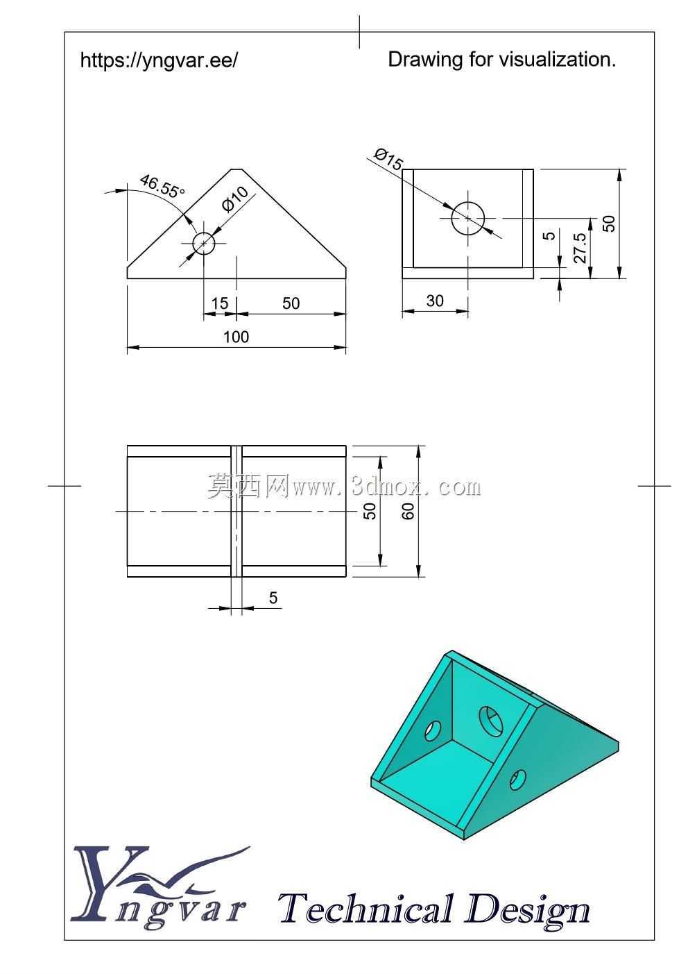 3D 零件示例