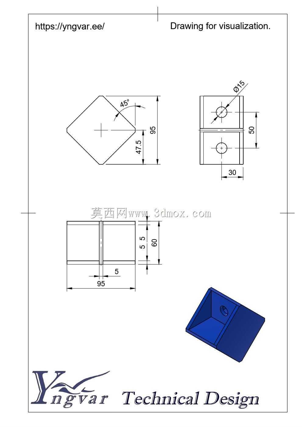 3D 零件示例
