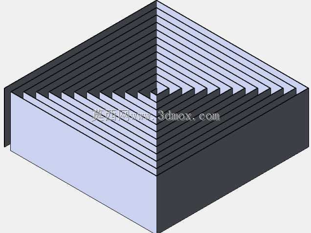 方形 3x3 测试打印样本