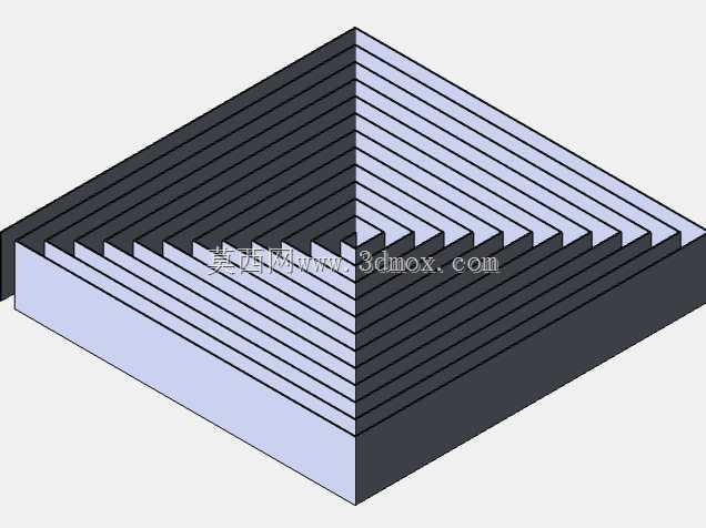 方形 3x3 测试打印样本