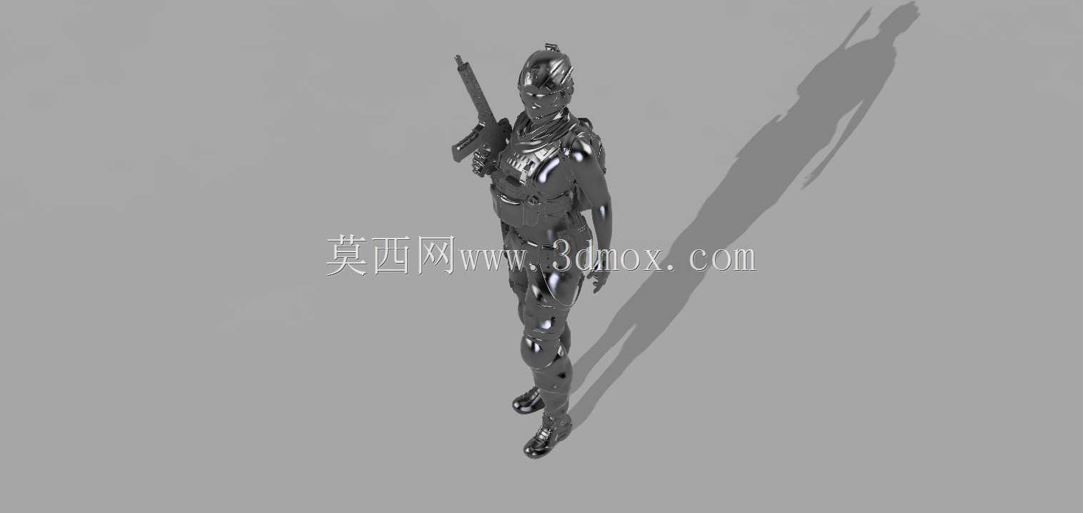 ���� 3D ��ģ�� SOLGER Girl 3D ����ģ��