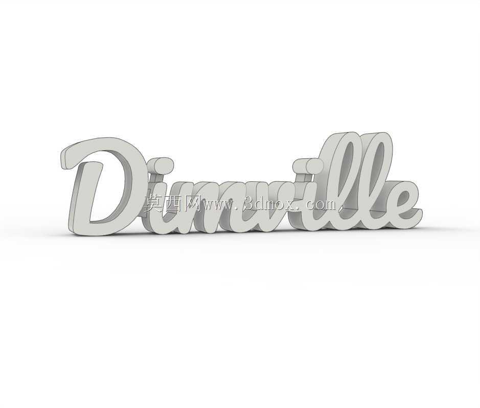 Dimville 工厂办公桌徽标