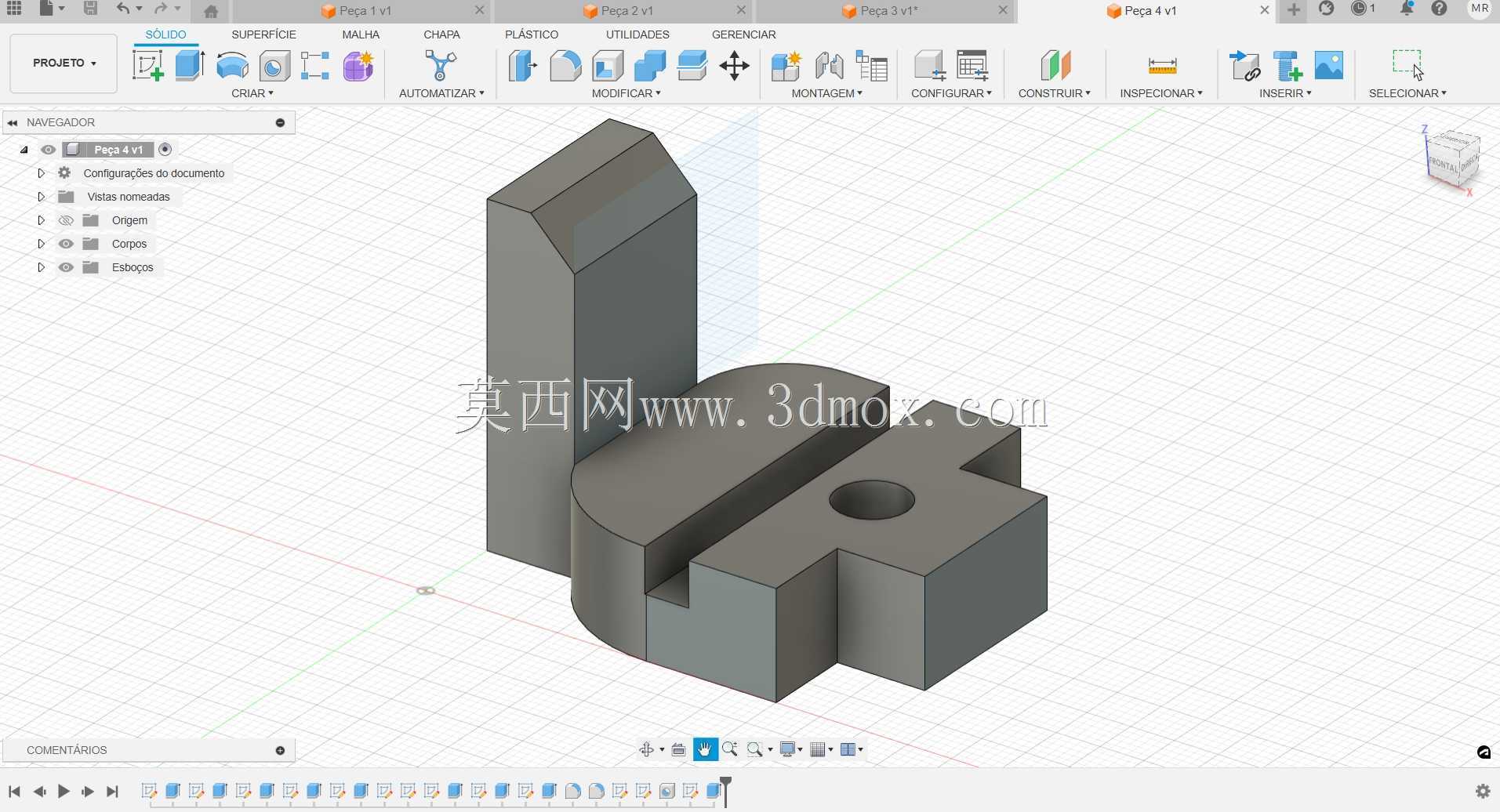 S��lido 3D - 4/4 aula dia 22/07/2024
