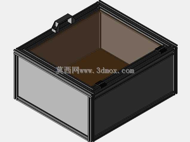 由 20x20 和 20x40 结构型材制成的盒子